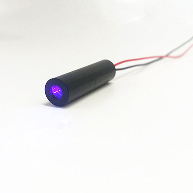 450nm 50mW Blue Laser Module Dot Ultra Small Spot Φ